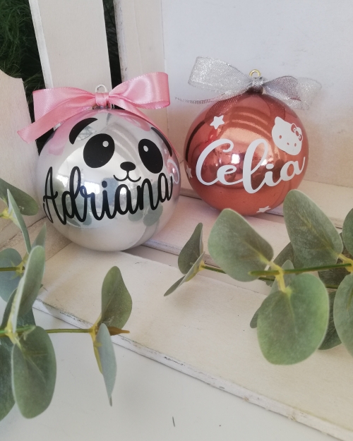 Bola Personalizada Oso Panda o Hello Kitty