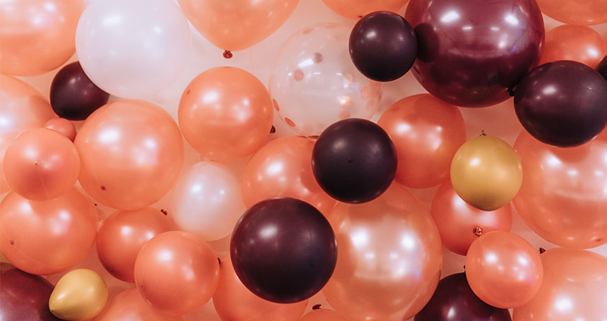 Decoración con globos para el evento de tu empresa